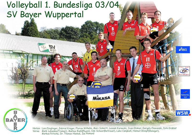 DAS TEAM 2003/04